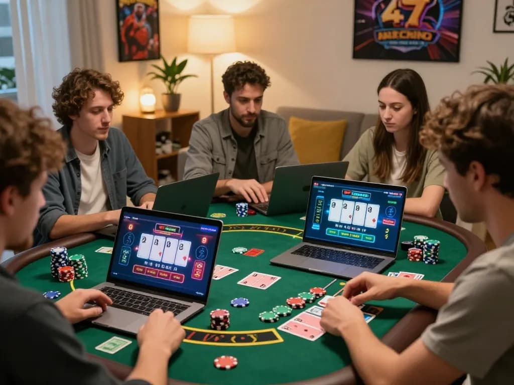 Exciting online baccarat gaming scene featuring players enjoying live dealer games, showcasing vibrant baccarat tables and immersive gameplay.