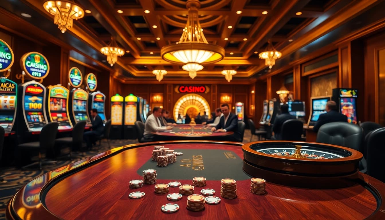 Améliorez votre expérience de jeu au meilleur casino en ligne 2026 avec des machines à sous colorées et du poker à enjeux élevés.