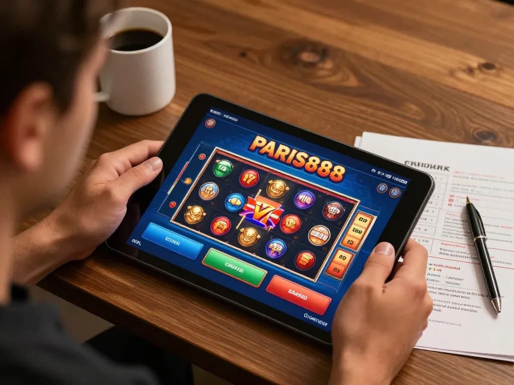 Engage with winning strategies on Paris888 in a vibrant online gaming setup.