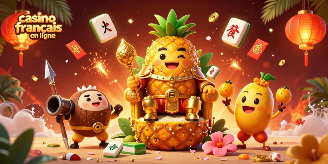 Jouez aux meilleurs jeux de casino francais en ligne avec une ambiance luxueuse et festive.