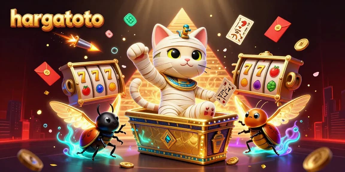 Experience thrilling wins at hargatoto with vibrant slots and dynamic casino elements.