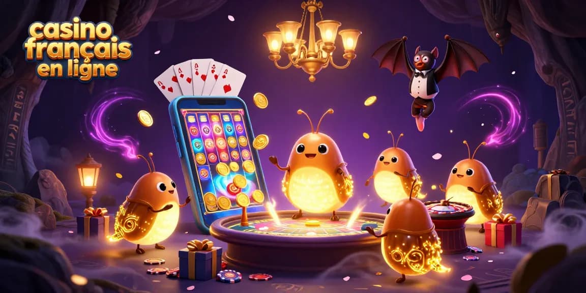 Obtenez des gains sur le casino français en ligne avec des jeux lumineux et des croupiers amusants.