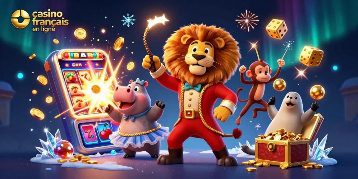 Jouez à des jeux captivants dans un casino français en ligne avec des personnages amusants et riches en détails.