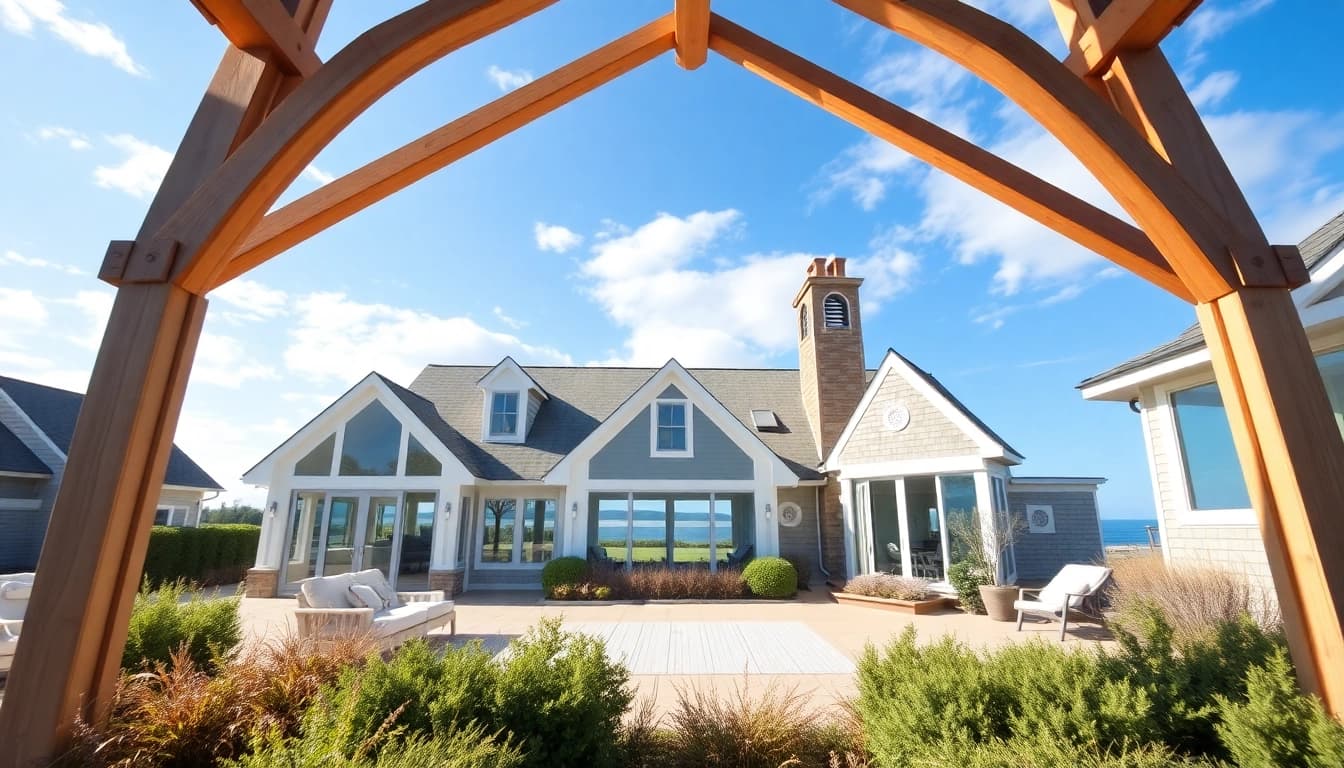 Cape Cod home addition showcasing a beautiful expansion with modern and traditional design elements.