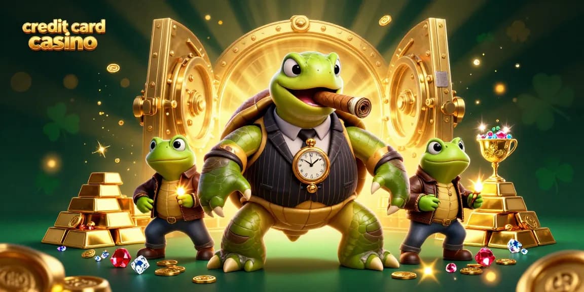 Experience engaging gameplay at a credit card casino with our exciting 3D illustration.