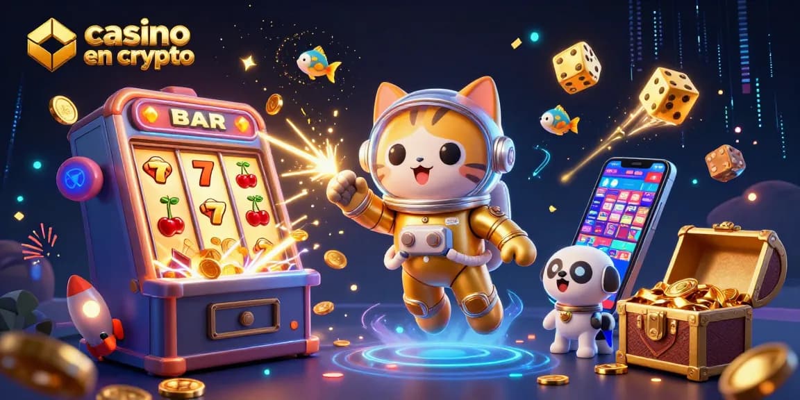 Jouez au casino en crypto avec des interactions dynamiques, des gains éclatants et une ambiance futuriste.