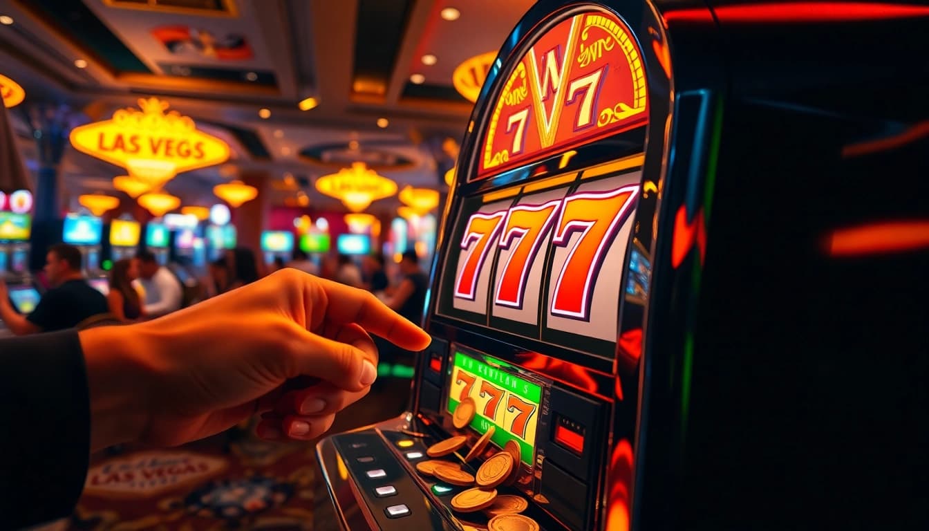 Experience the excitement of slot 777 with a vibrant slot machine and winning moments.