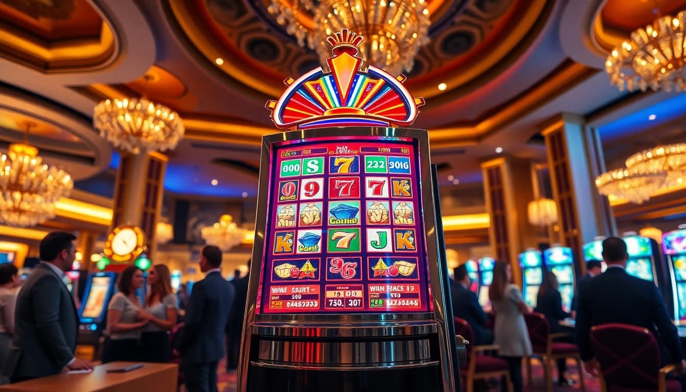 Menangkan jackpot dengan slot online terpercaya di kasino yang mewah dan penuh warna.