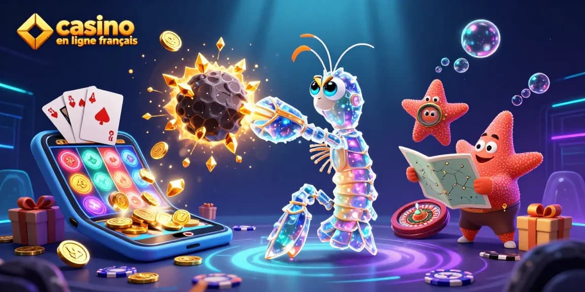 Jouez à des jeux de casino en ligne français avec des personnages dynamiques et des éléments riches