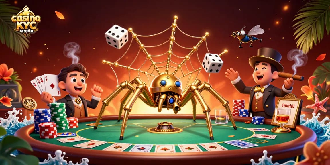 Découvrez l'univers captivant du casino sans KYC crypto à travers une scène dynamique de jeu.