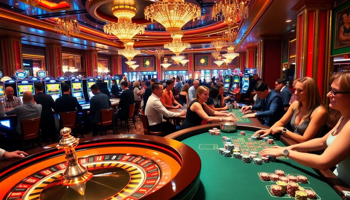 Profiter d'une expérience de jeu palpitante au meilleur casino en ligne 2026 avec des tables de roulette et de poker vibrantes.