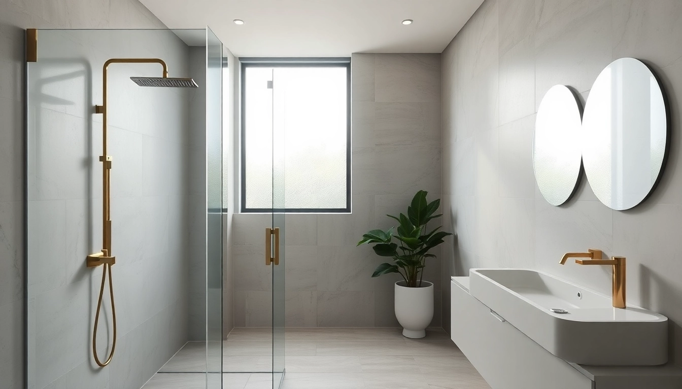 Experience elegant showers Australia in a beautifully designed bathroom space, highlighting modern features.