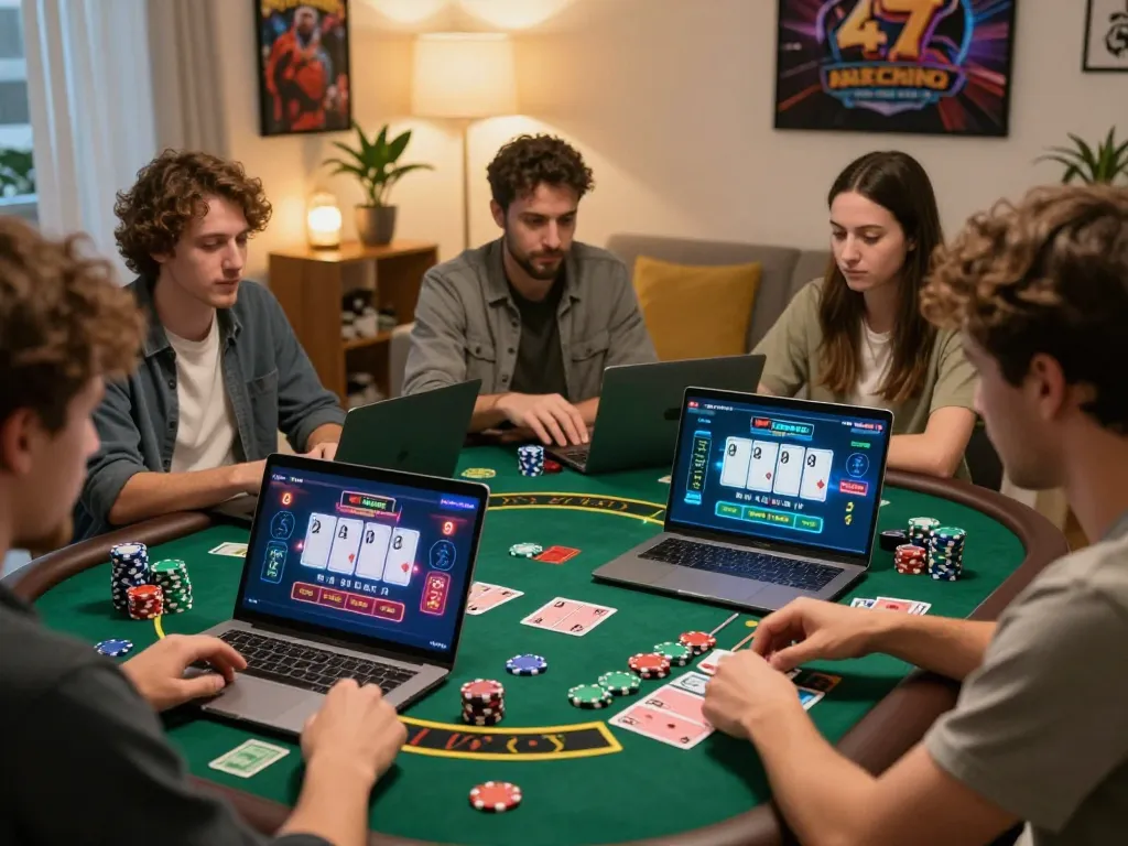 Exciting online baccarat gaming scene featuring players enjoying live dealer games, showcasing vibrant baccarat tables and immersive gameplay.