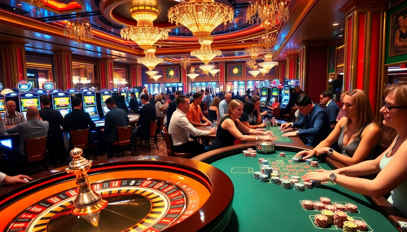 Profiter d'une expérience de jeu palpitante au meilleur casino en ligne 2026 avec des tables de roulette et de poker vibrantes.