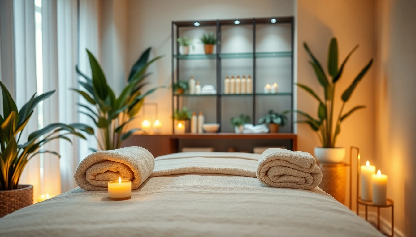 Relaxing facial spa in Forest Hills Queens featuring a tranquil treatment room setup.