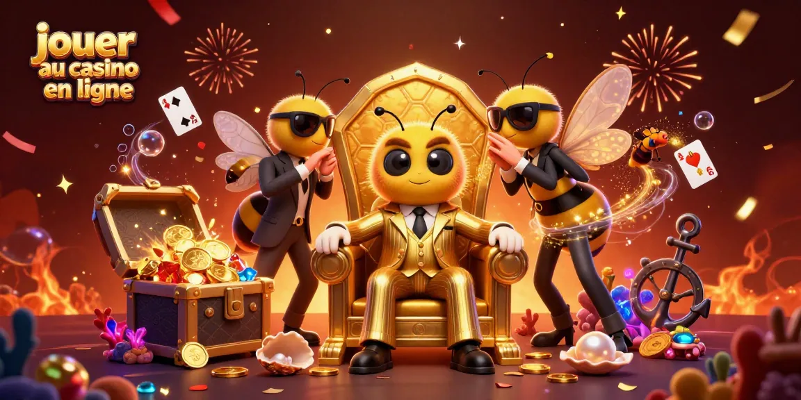 Jouer au casino en ligne dans un univers fantastique peuplé de personnages animés et de trésors scintillants.