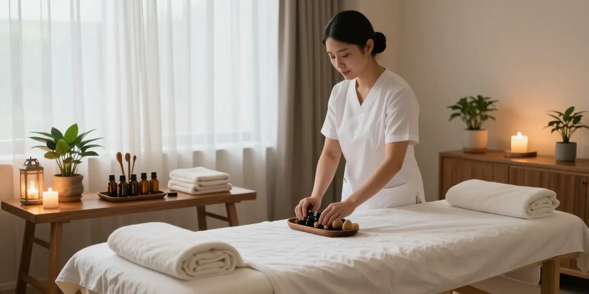 선릉출장마사지 전문 마사지사와 편안한 마사지룸 환경 설명