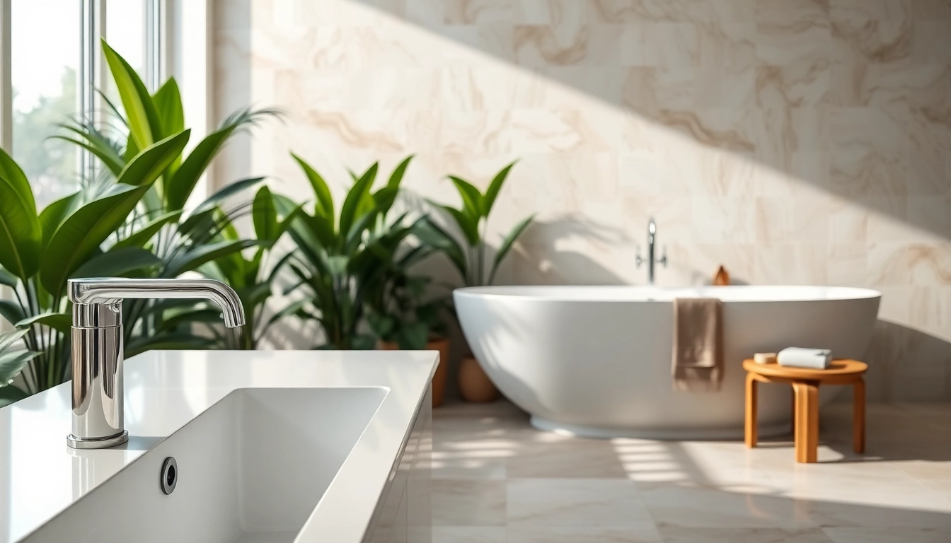 Erlebe die modernen Badezimmerlösungen von sonni sanitär GmbH mit eleganten Armaturen und stilvollem Design.