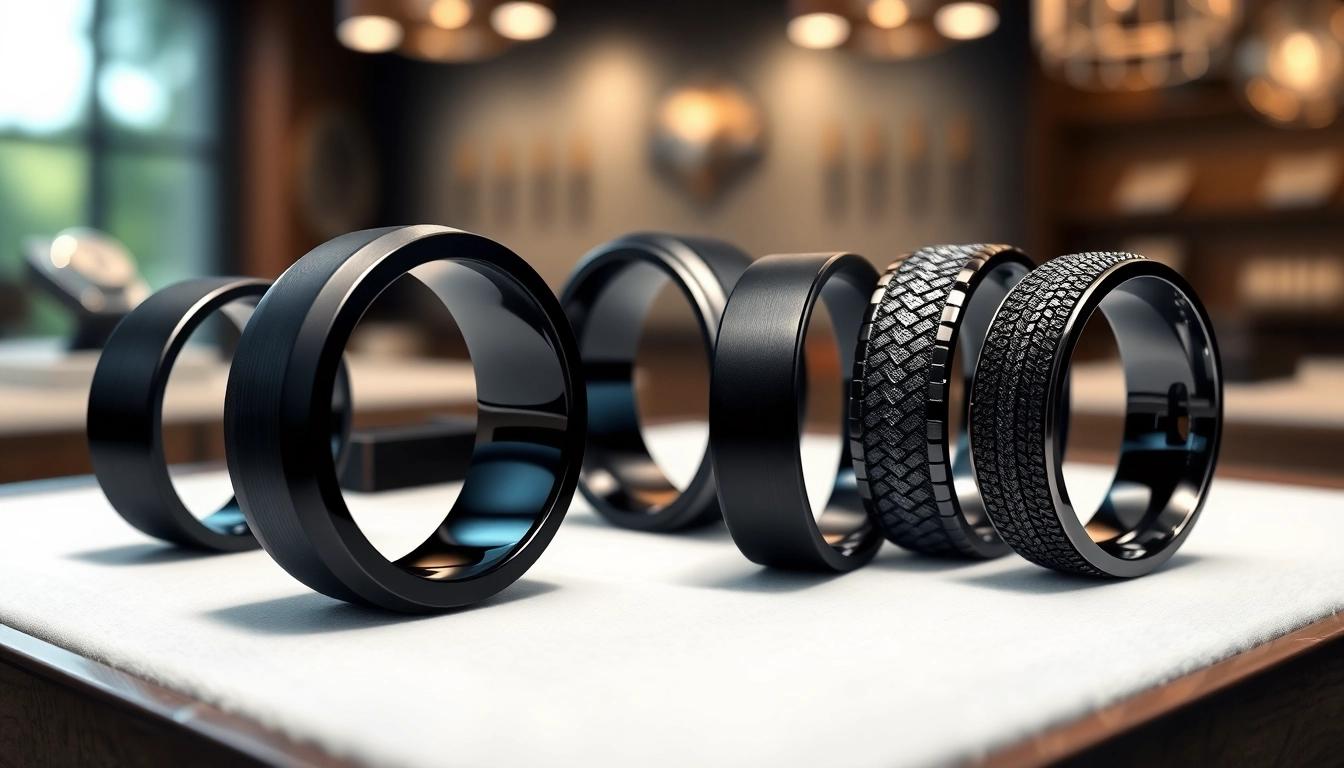 Stylish Black Wedding Rings for Men: Choosing the Perfect Symbol of Love