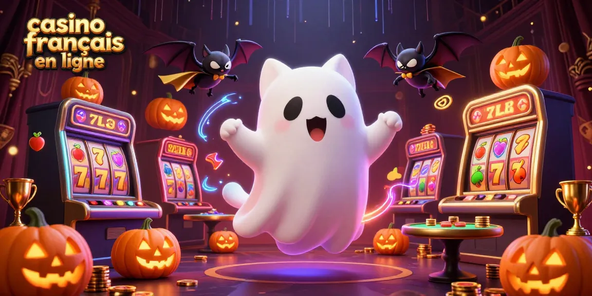 Gagnez des jackpots avec le casino français en ligne dans cette scène animée de jeux.