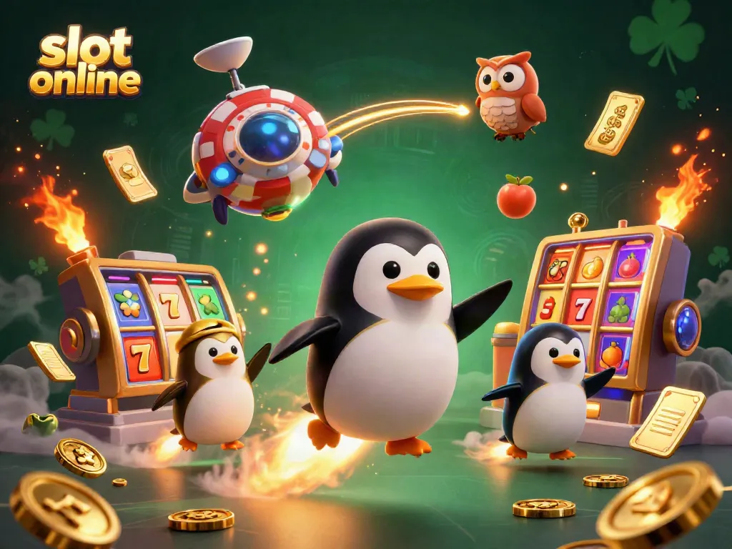 Menangkan jackpot dengan permainan slot online di kasino digital yang berwarna-warni.