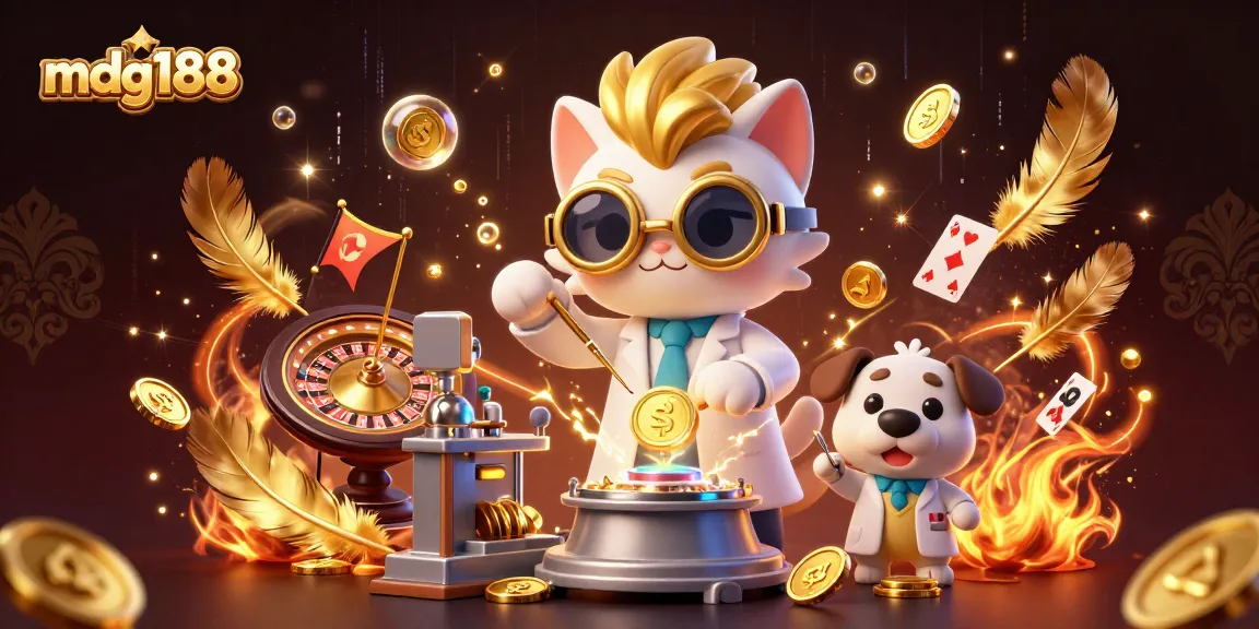 Experience thrilling gameplay at mdg188, where golden tokens and engaging casino elements await players.