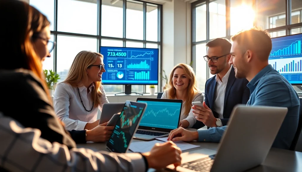 Boost engagement using the best smm panel with a professional digital marketing team collaborating.