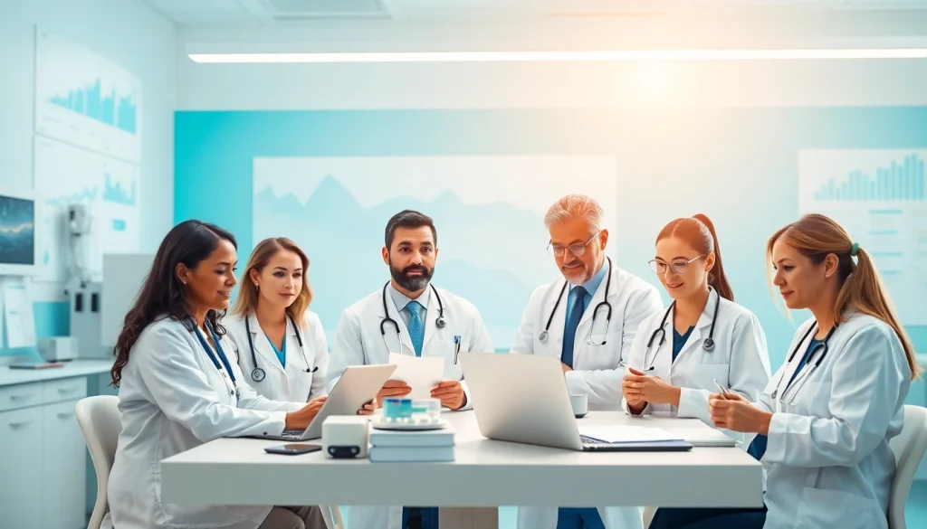 Collaborative medical professionals enhancing Health in a modern healthcare environment.