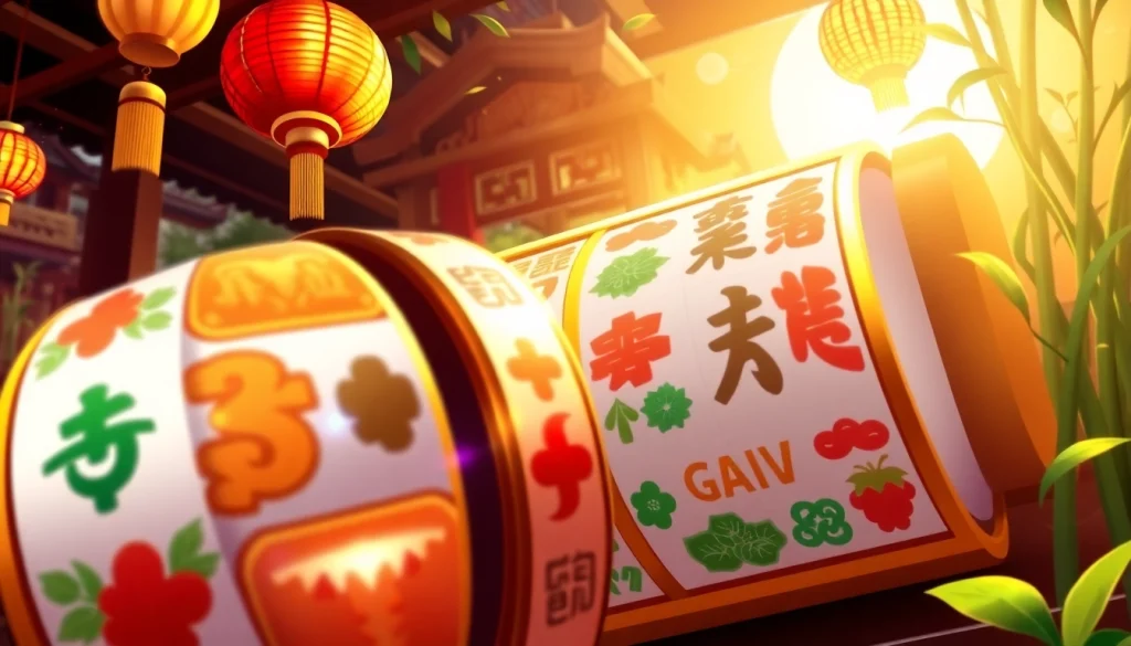 Mainkan slot demo mahjong yang menarik dengan simbol berwarna dan grafis yang kaya.