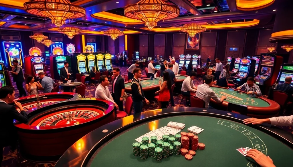 Experience vibrant gambling action at https://thabet.vegas/ with roulette, poker tables, and exciting gameplay.