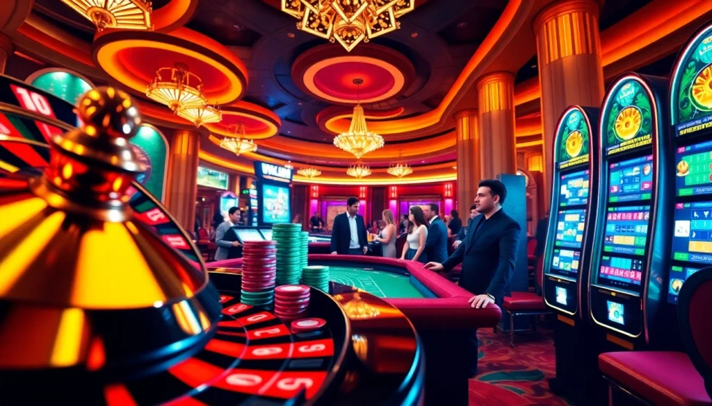 Experience thrilling casino action at kkwin.co.com with vibrant roulette and poker games.