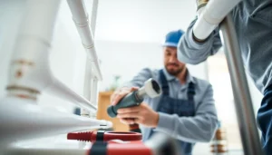 Whole House Repiping Clearwater FL by a skilled plumber showcasing pipes and tools in action.