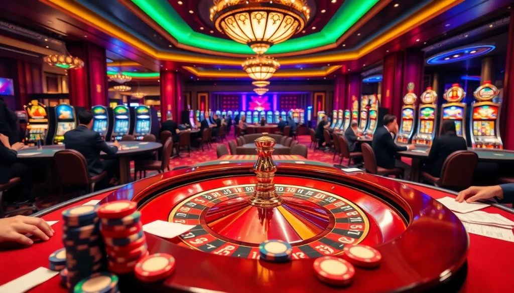 Experience the thrill of winning at Onicplay with vibrant casino games and excited players.