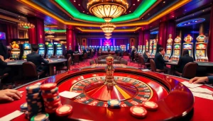 Experience the thrill of winning at Onicplay with vibrant casino games and excited players.