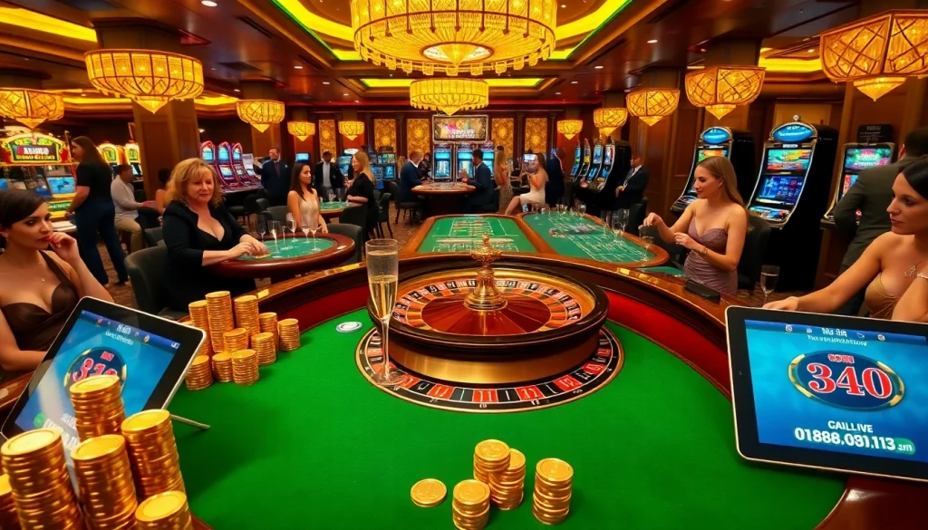 Experience high-stakes gaming at u888 com with luxurious casino tables and vibrant atmosphere.