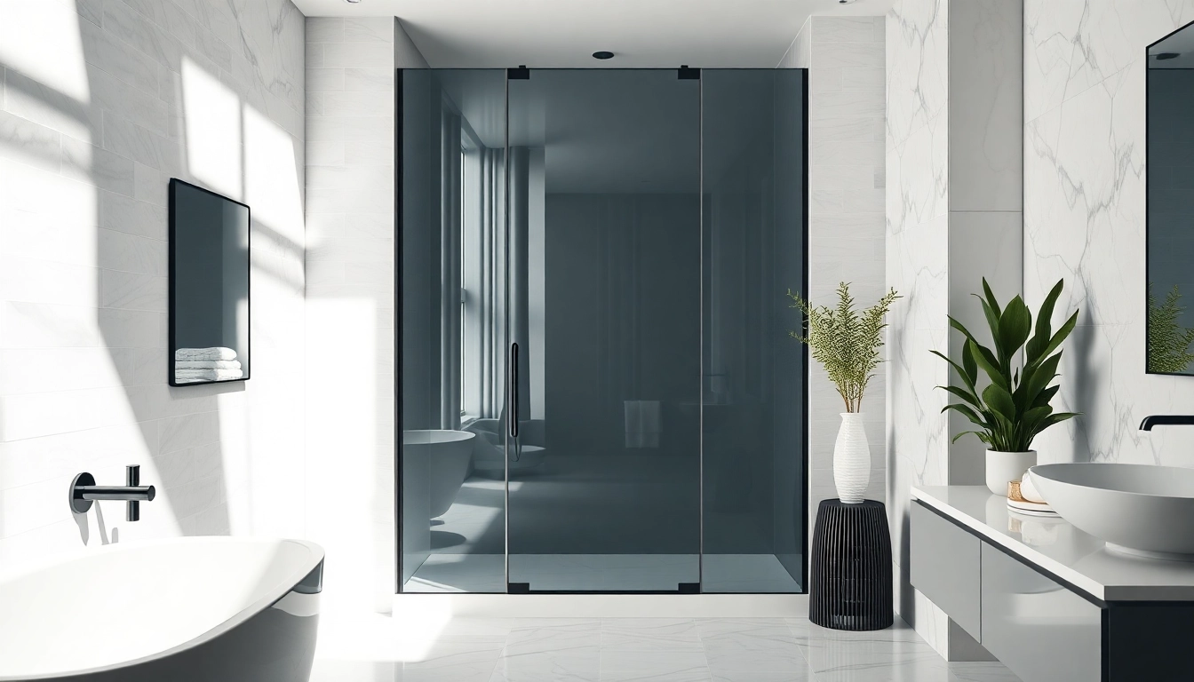Enhancing Your Bathroom with a Stylish Black Shower Screen