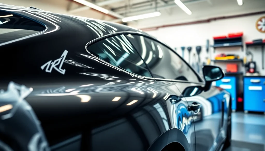 Enhance your view with professional auto window tint near me on a sleek car.