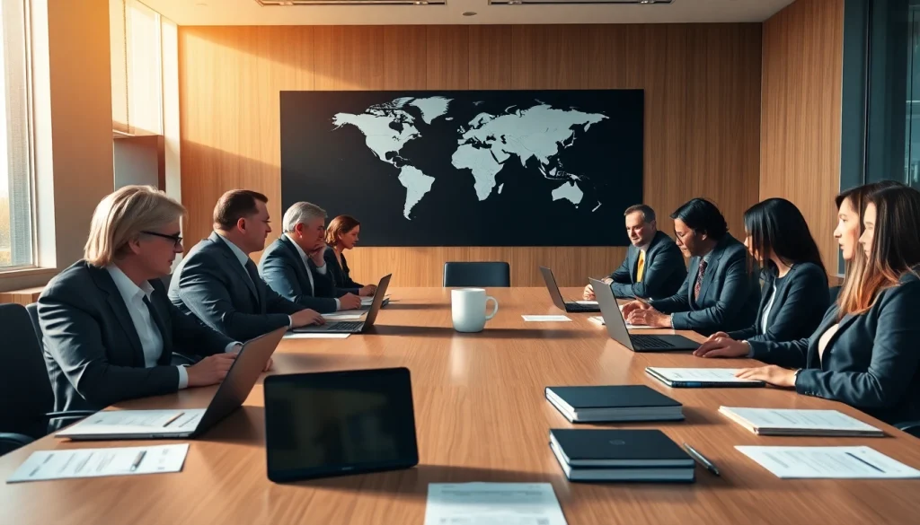 Fachanwälte beraten über die Vollstreckung ausländischer Urteile in einer modernen Kanzlei.