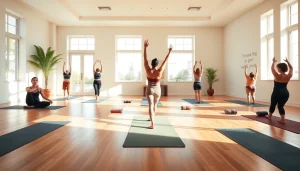 自然光、ヨガマット、多様な実践者が揃った静かなスタジオ体験のためのホットヨガ おすすめ