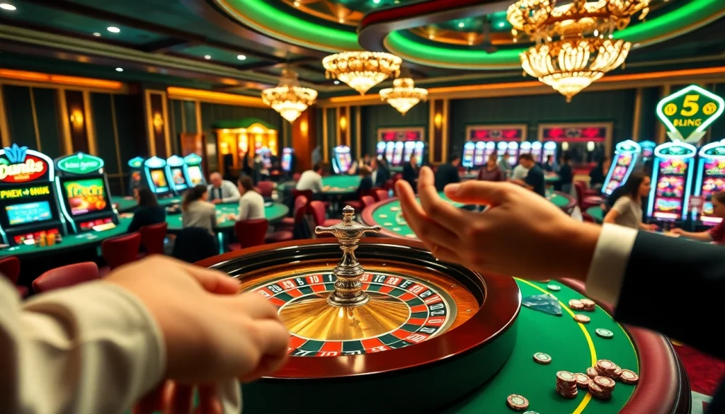 Participez à un jeu dynamique au meilleur casino en ligne 2026 avec roulette et poker.