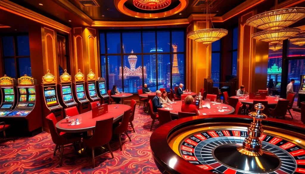 Vivez l'excitation au meilleur casino en ligne 2026 avec des tables de cartes luxueuses et des machines à sous vibrantes.