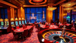 Vivez l'excitation au meilleur casino en ligne 2026 avec des tables de cartes luxueuses et des machines à sous vibrantes.