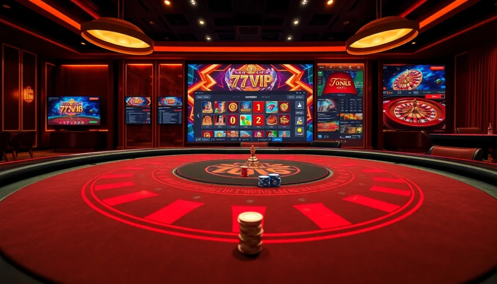 Engage in the thrilling world of 777VIP with exciting games and elegant casino visuals.