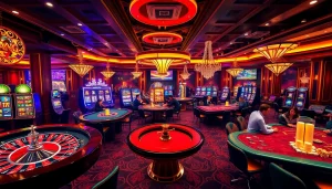 Découvrez le frisson du meilleur casino en ligne 2026 avec des tables de jeux élégantes et des machines à sous vibrantes.