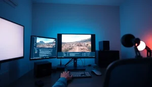 Analyze video content with our video to promptgenerator in a modern workspace.