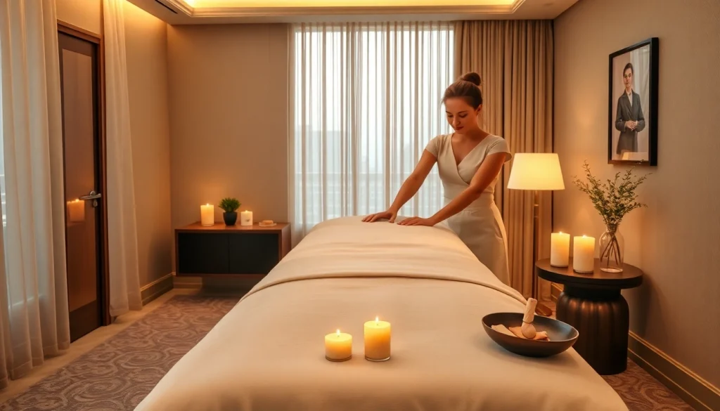 전문 마사지 치료사가 고급스러운 마사지 환경을 준비하는 러시아출장안마 서비스.