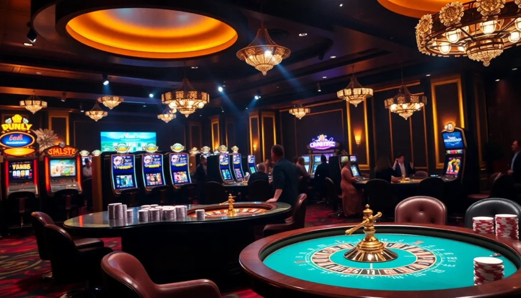 Découvrez l'excitation du meilleur casino en ligne 2026 avec des tables de jeu vibrantes et des machines à sous.