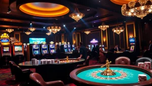 Découvrez l'excitation du meilleur casino en ligne 2026 avec des tables de jeu vibrantes et des machines à sous.