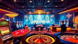Experience the excitement of online betting at Jogoluck with vibrant casino games and thrilling action.