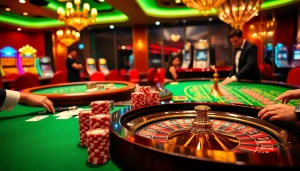 Découvrez les frissons du meilleur casino en ligne 2026 avec des tables de casino animées, des jetons colorés et des machines à sous vibrantes.